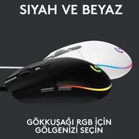 Logitech G102 LIGHTSYNC RGB Aydınlatmalı 8.000 DPI