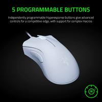 RAZER DEATHADDER ESSENTIAL BEYAZ GAMING MOUSE 
